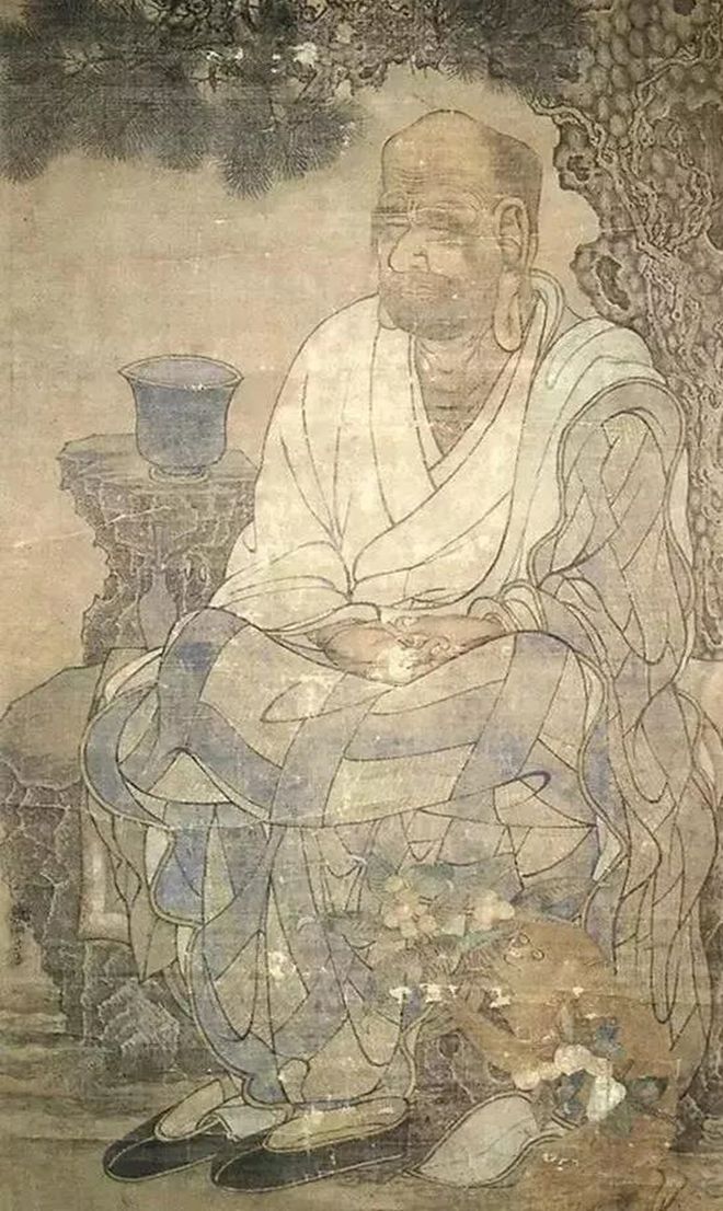 贯休《十六罗汉图》 历代国画 第3张