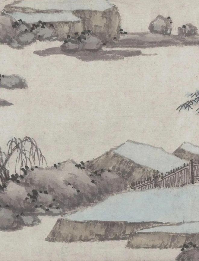 沈周《青园图卷》 历代国画 第6张