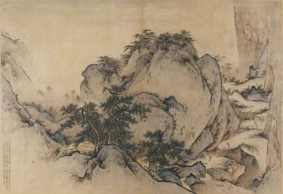 王履《华山图册》 历代国画 第26张