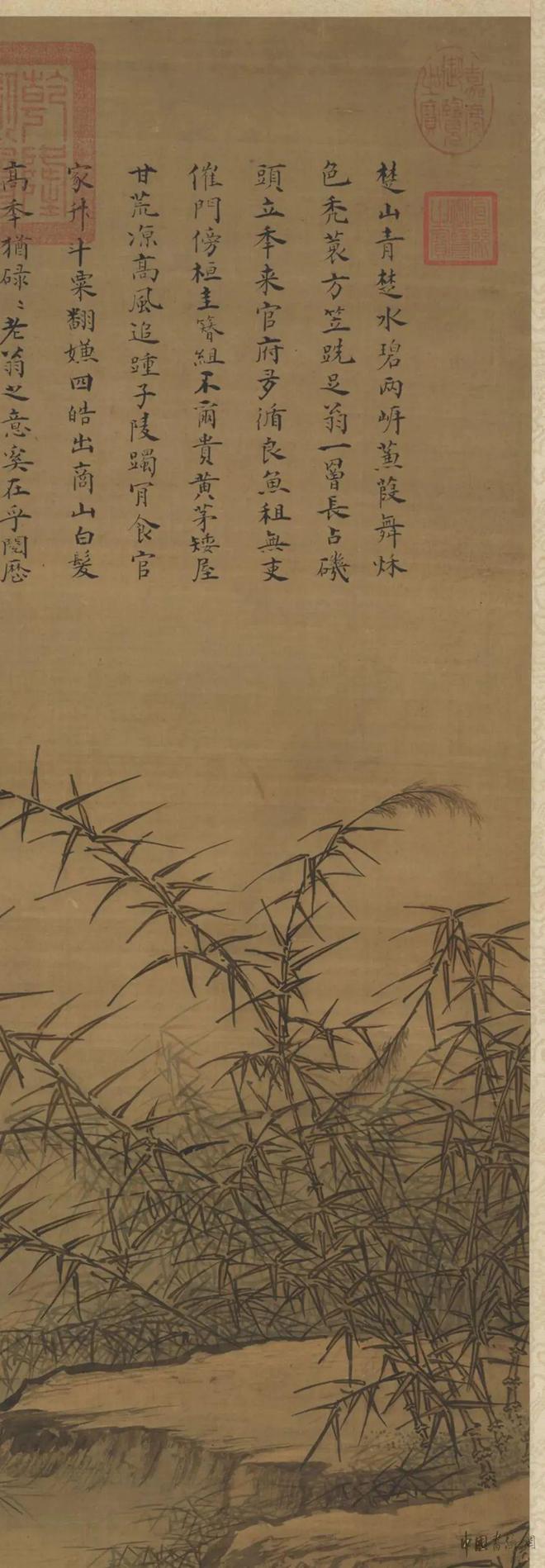 倪端《捕鱼图》 历代国画 第4张