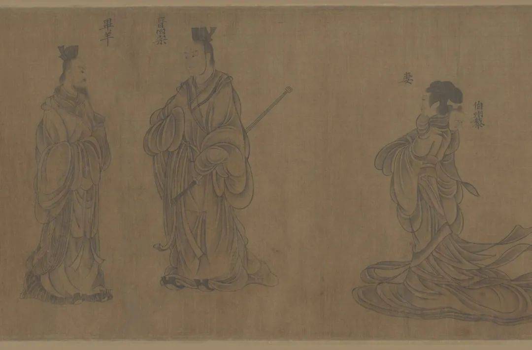顾恺之《列女仁智图》 历代国画 第5张