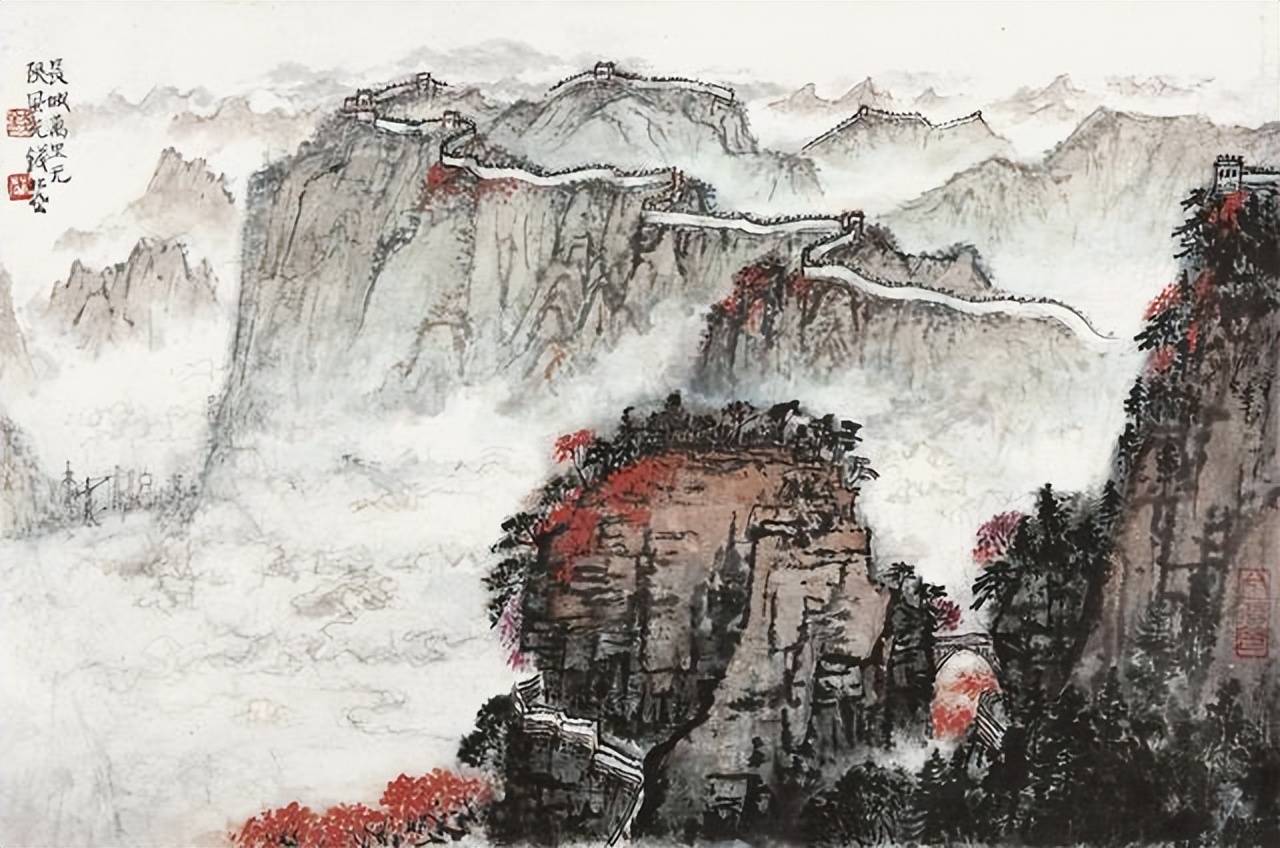钱松喦山水画 历代国画 第20张