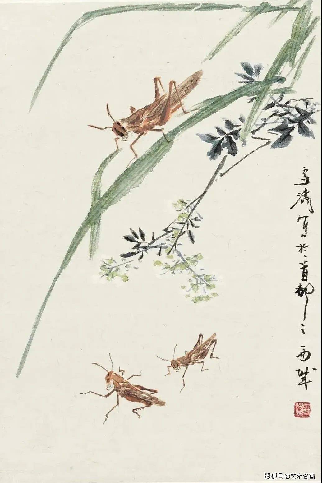 王雪涛 《活色生香册》 历代国画 第13张