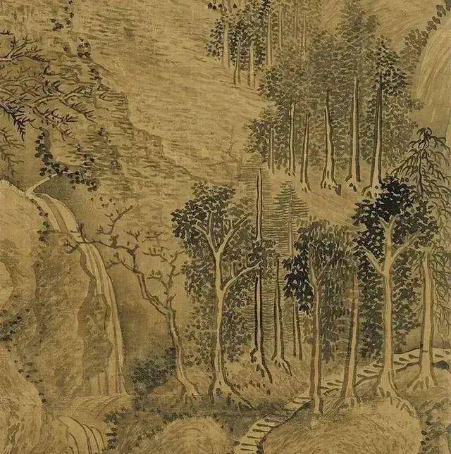 王翚《山川浑厚图轴》 历代国画 第5张