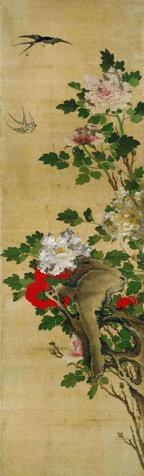 陈枚《花鸟四季八条屏》 历代国画 第2张