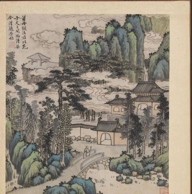 沈周《摹古图册》 历代国画 第25张