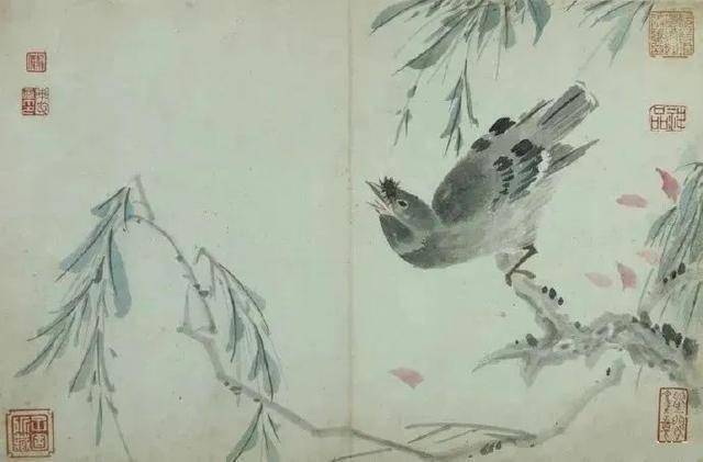 陈书《花鸟册》 历代国画 第6张