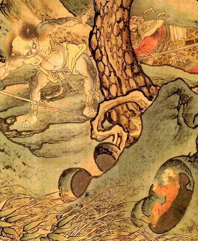 佚名《搜山图》 历代国画 第7张