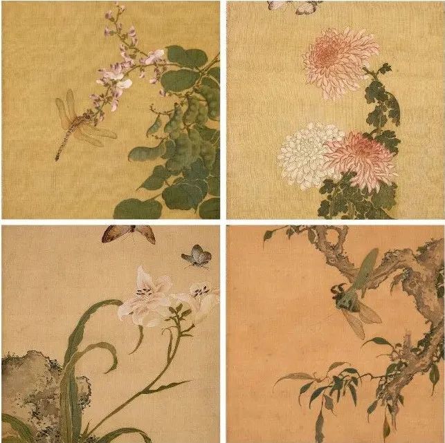 沈铨 《花鸟图册》 历代国画 第1张