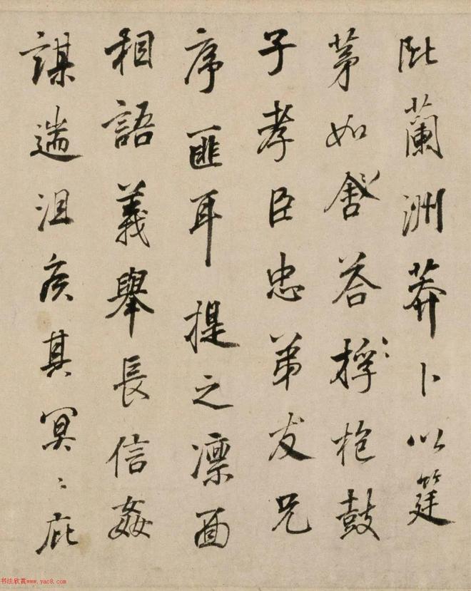 董其昌行书《正阳门关侯庙碑》卷 历代书法 第15张