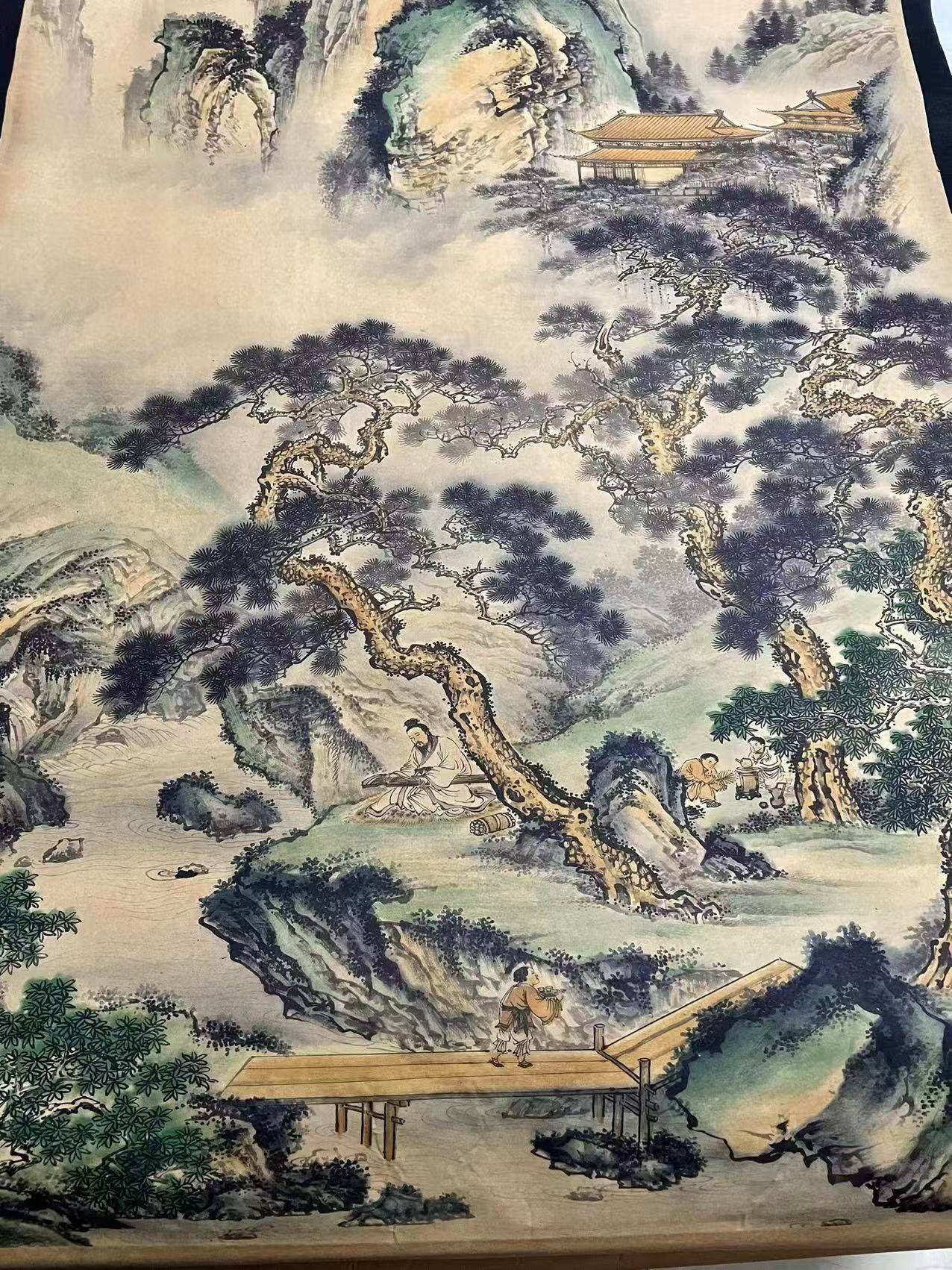 王时敏《山水画》 历代国画 第2张