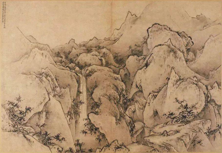 王履《华山图册》 历代国画 第11张