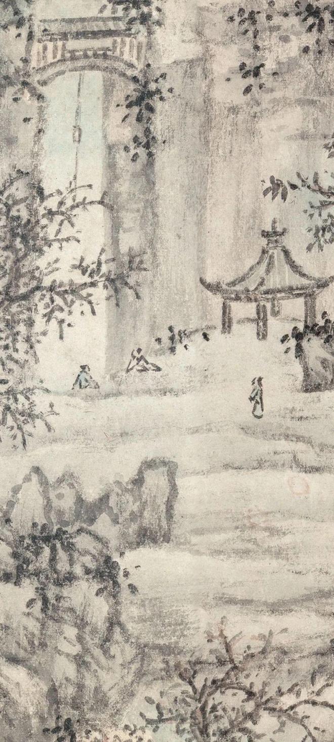 谢时臣《虎丘图》 历代国画 第17张