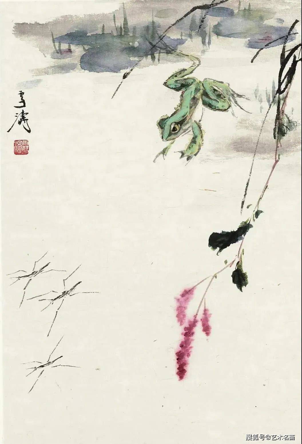 王雪涛 《活色生香册》 历代国画 第11张