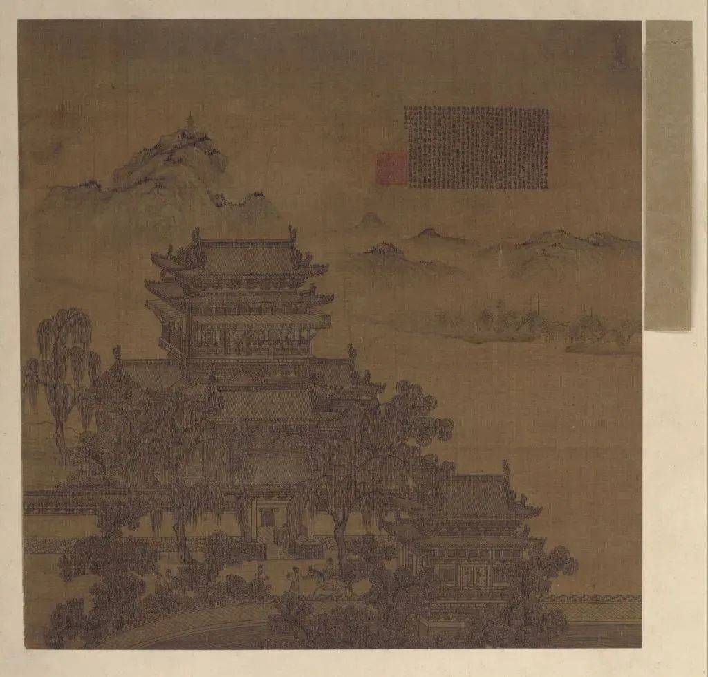 夏永《丰乐楼图》 历代国画 第1张
