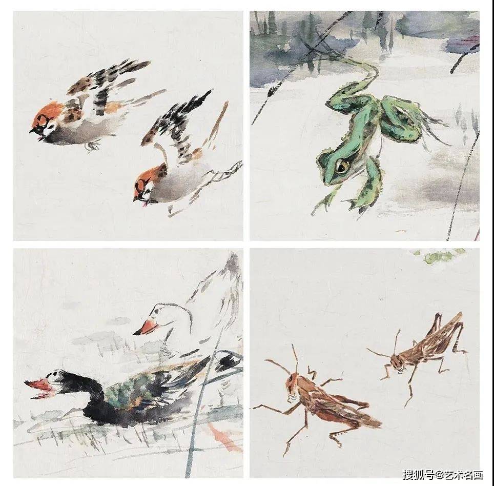 王雪涛 《活色生香册》 历代国画 第2张