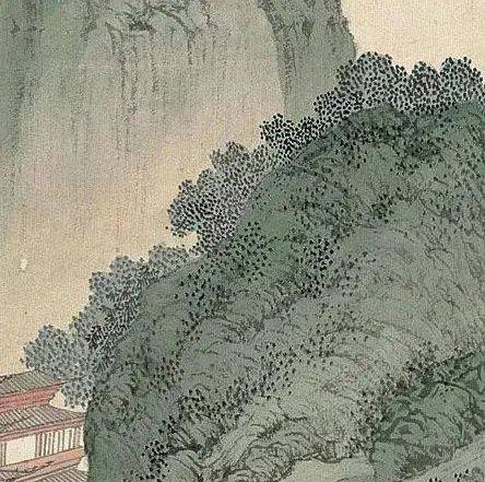 溥儒《霞云青嶂》 历代国画 第4张