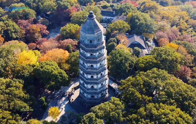 谢时臣《虎丘图》 历代国画 第11张
