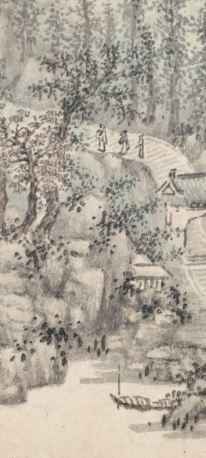谢时臣《虎丘图》 历代国画 第16张