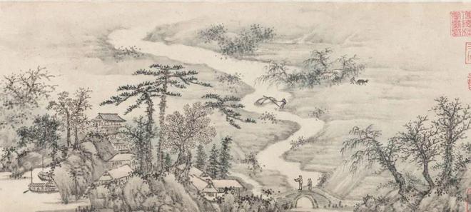 谢时臣《虎丘图》 历代国画 第2张