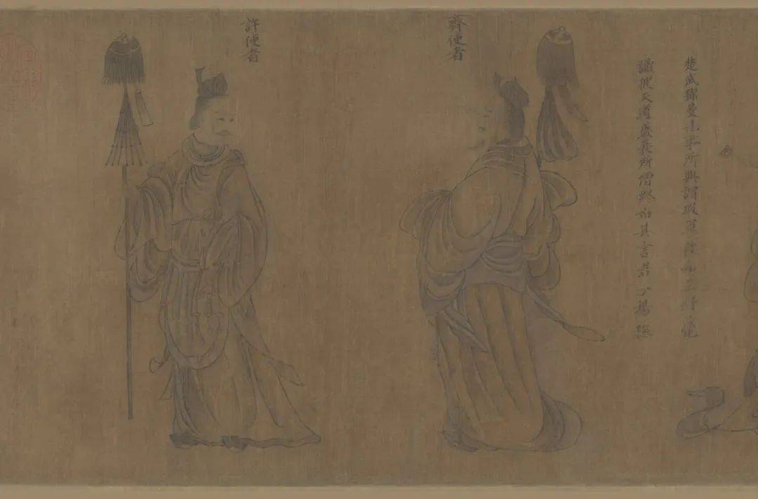 顾恺之《列女仁智图》 历代国画 第1张
