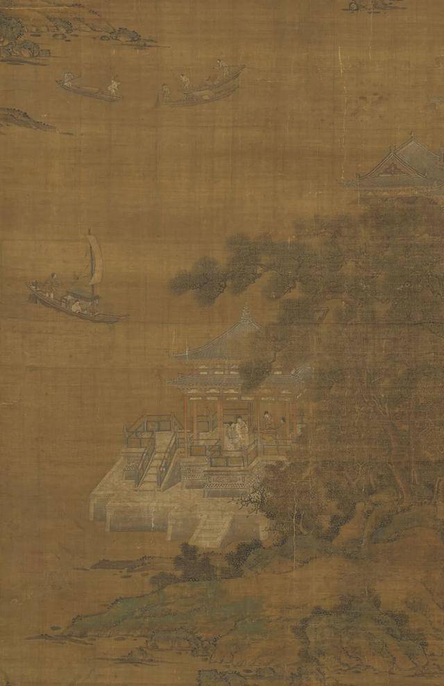 佚名《滕王阁图》 历代国画 第3张
