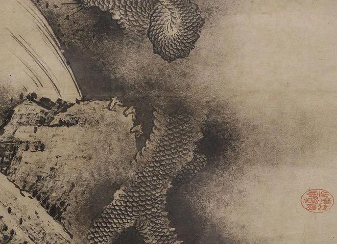 陈容绘《九龙图》 历代国画 第27张