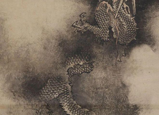 陈容绘《九龙图》 历代国画 第24张