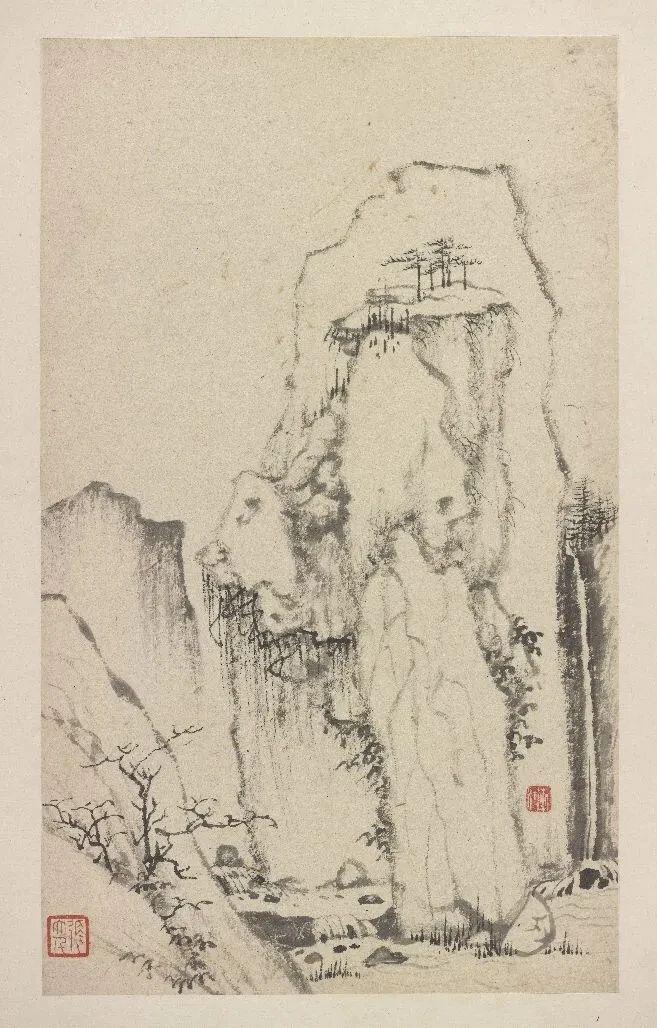 弘仁《丰溪山水册》 历代国画 第9张