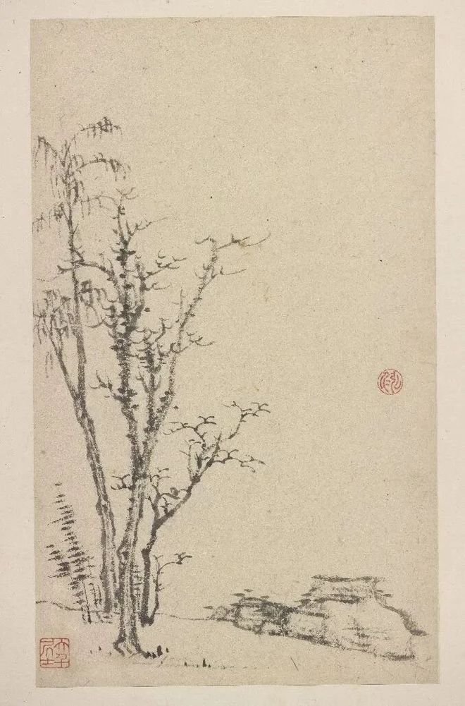 弘仁《丰溪山水册》 历代国画 第10张