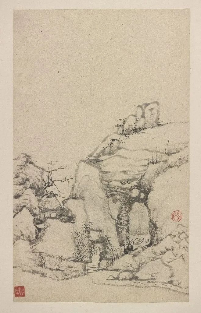 弘仁《丰溪山水册》 历代国画 第8张