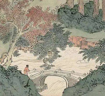 溥儒《霞云青嶂》 历代国画 第7张