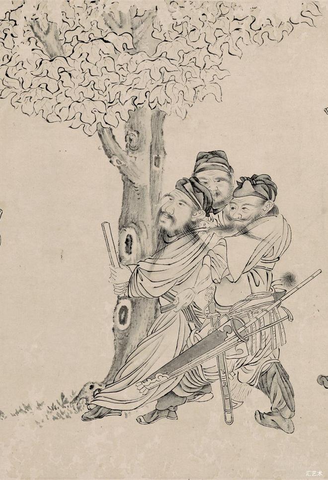 罗聘 《锁谏图》卷 历代国画 第4张
