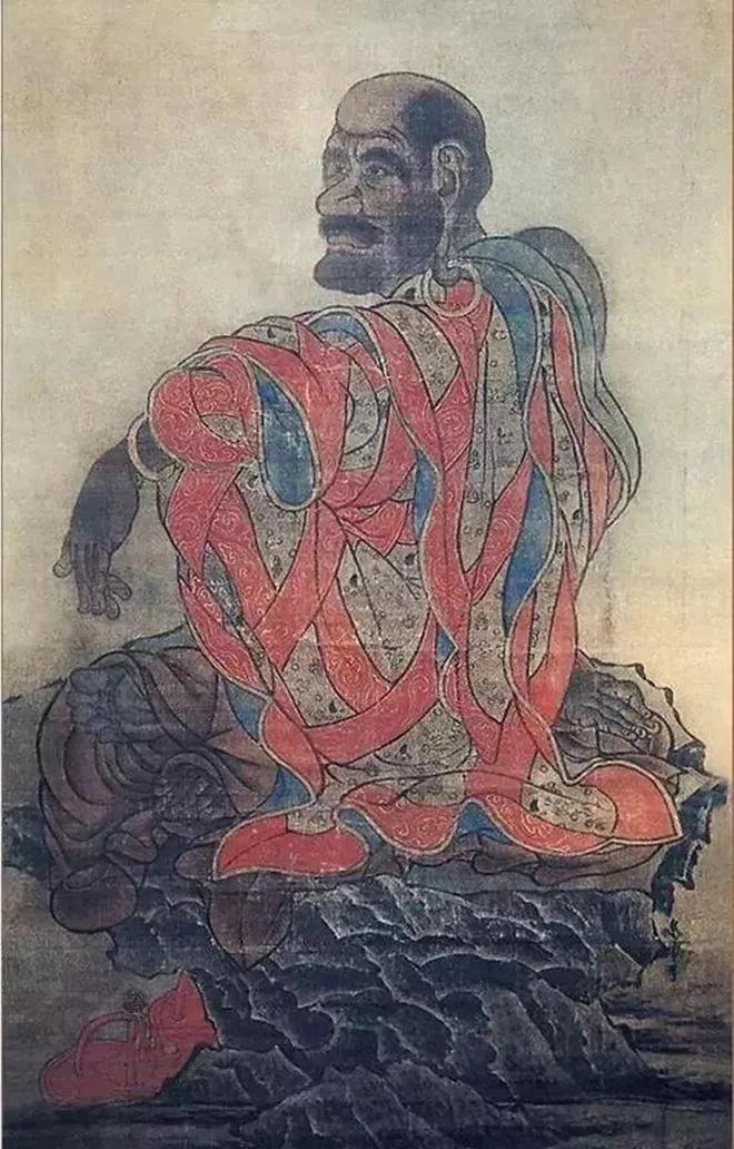 贯休《十六罗汉图》 历代国画 第7张