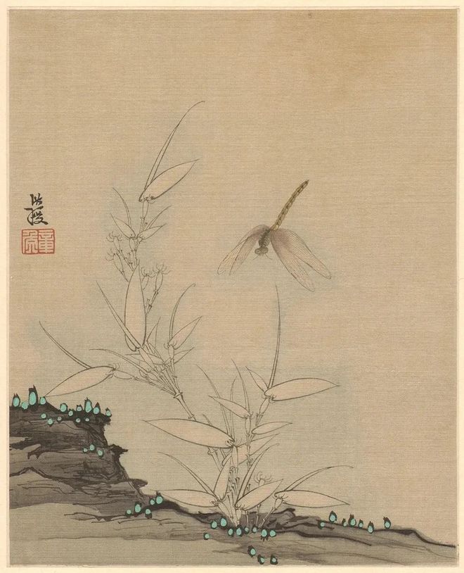 陈洪绶《花鸟草虫册》 历代国画 第5张