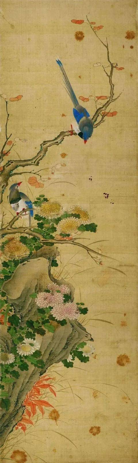 陈枚《花鸟四季八条屏》 历代国画 第9张