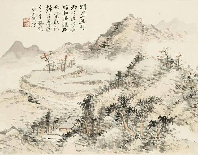 顾沄《山水册》 历代国画 第12张