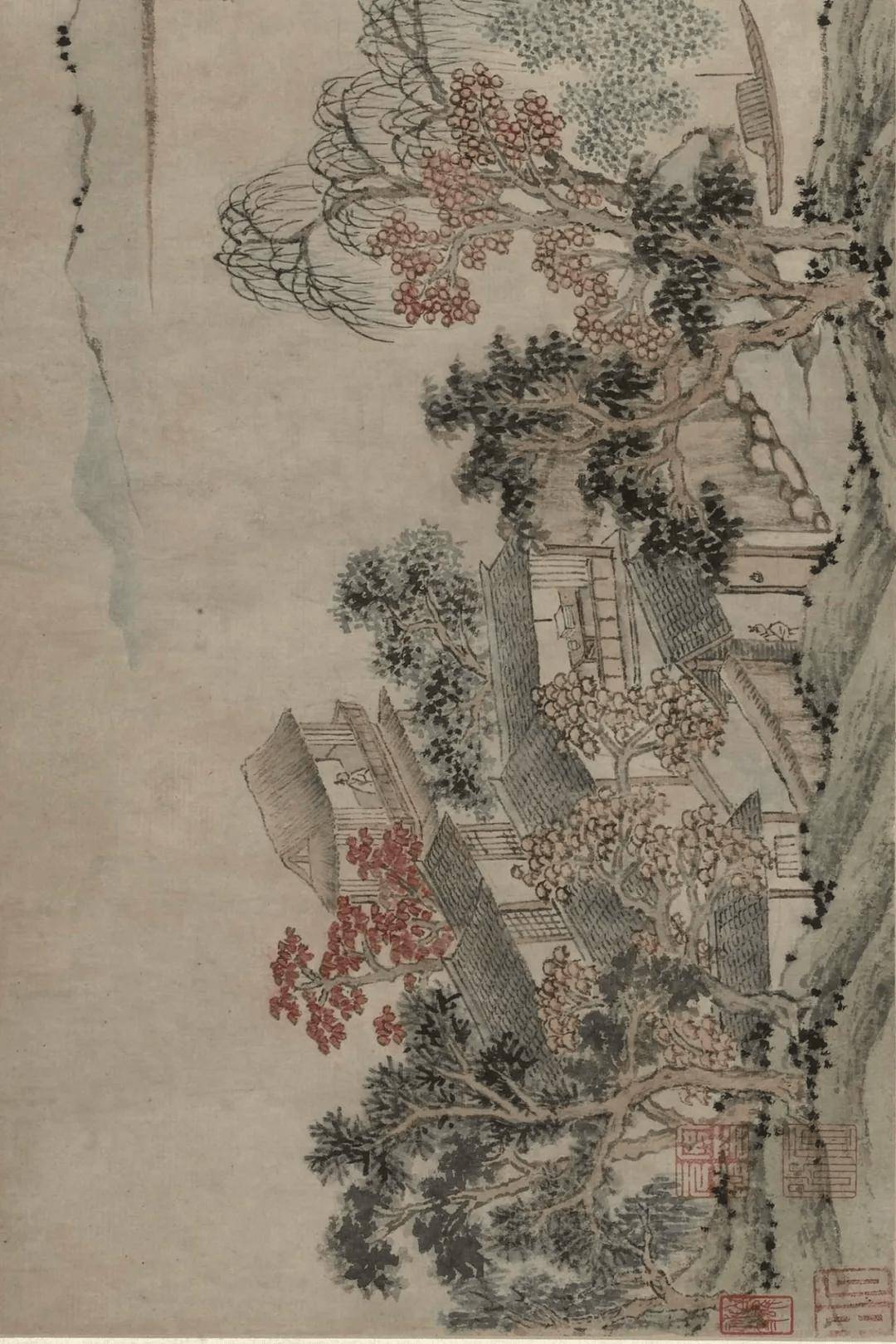 沈周《采菱图卷》 历代国画 第11张