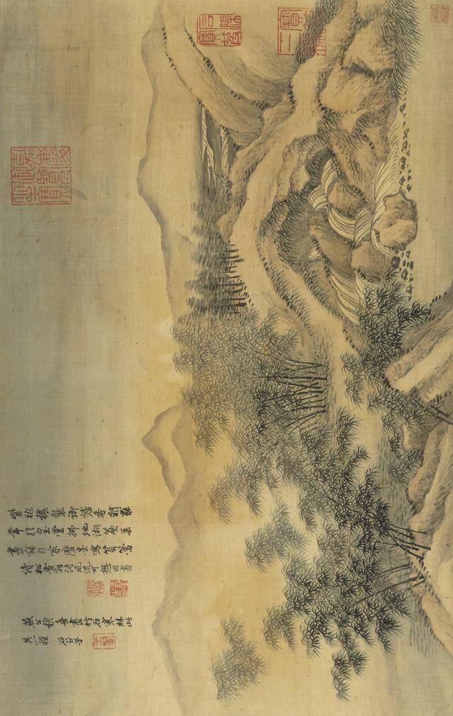 王翚《仿古山水册》 历代国画 第3张