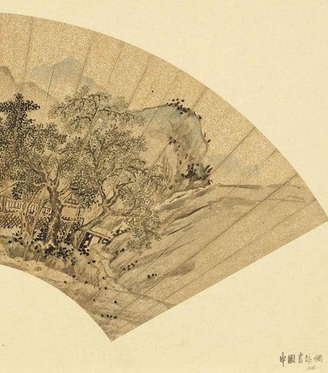 文征明《茅堂独坐图》 历代国画 第2张