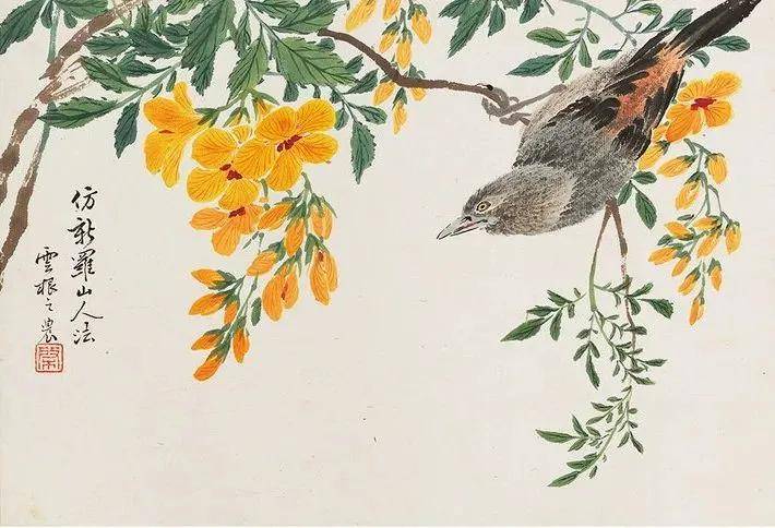 董棨《花鸟册》 历代国画 第3张