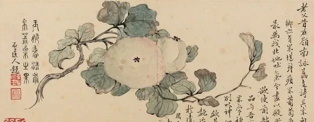 高凤翰《弄孙八珠》 历代国画 第9张