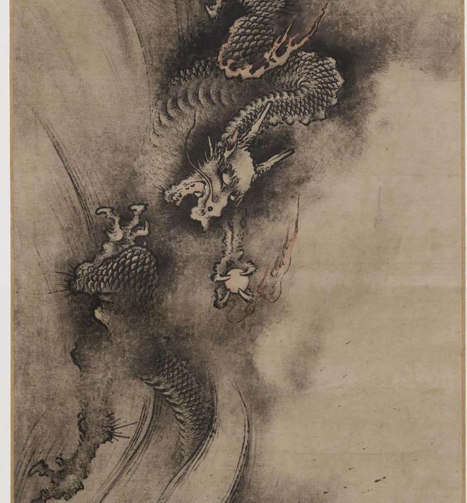 陈容绘《九龙图》 历代国画 第52张