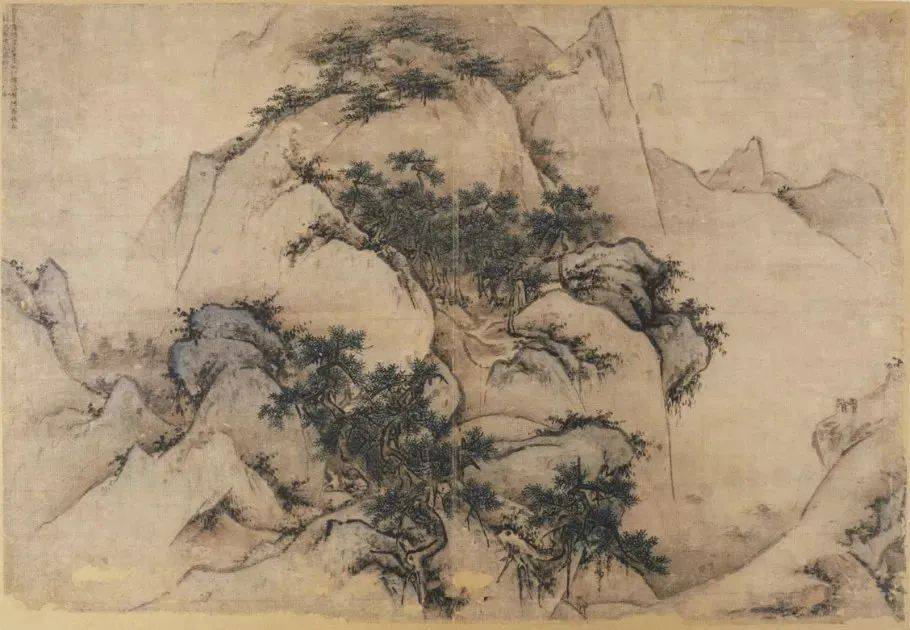 王履《华山图册》 历代国画 第16张