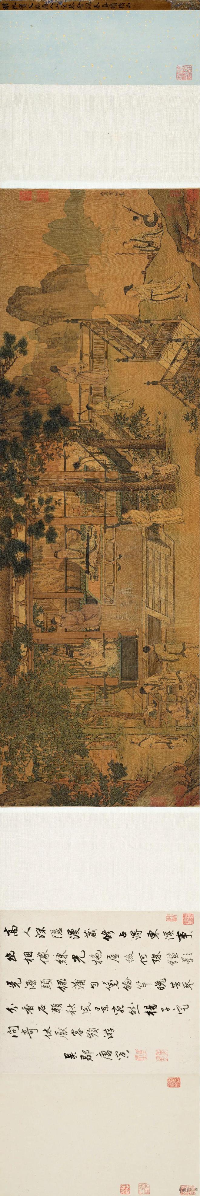 仇英《东溪雅集图》 历代国画 第1张