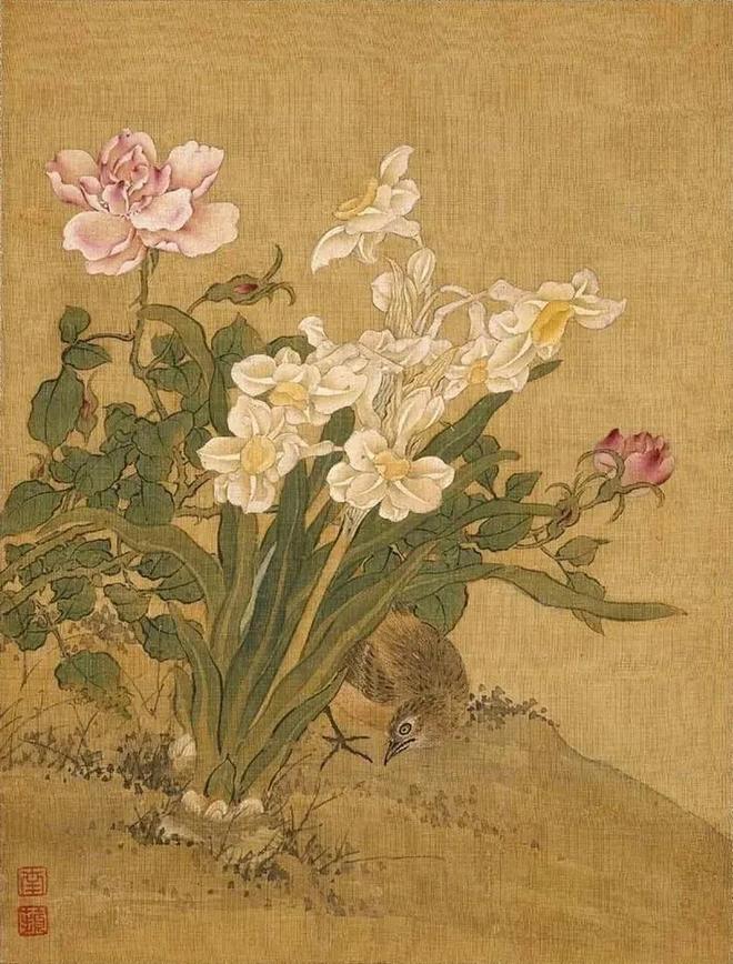 沈铨 《花鸟图册》 历代国画 第9张