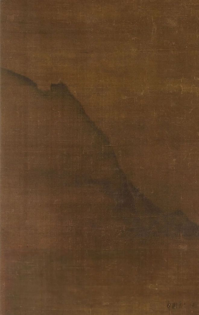 马远《梅石图》（传） 历代国画 第5张