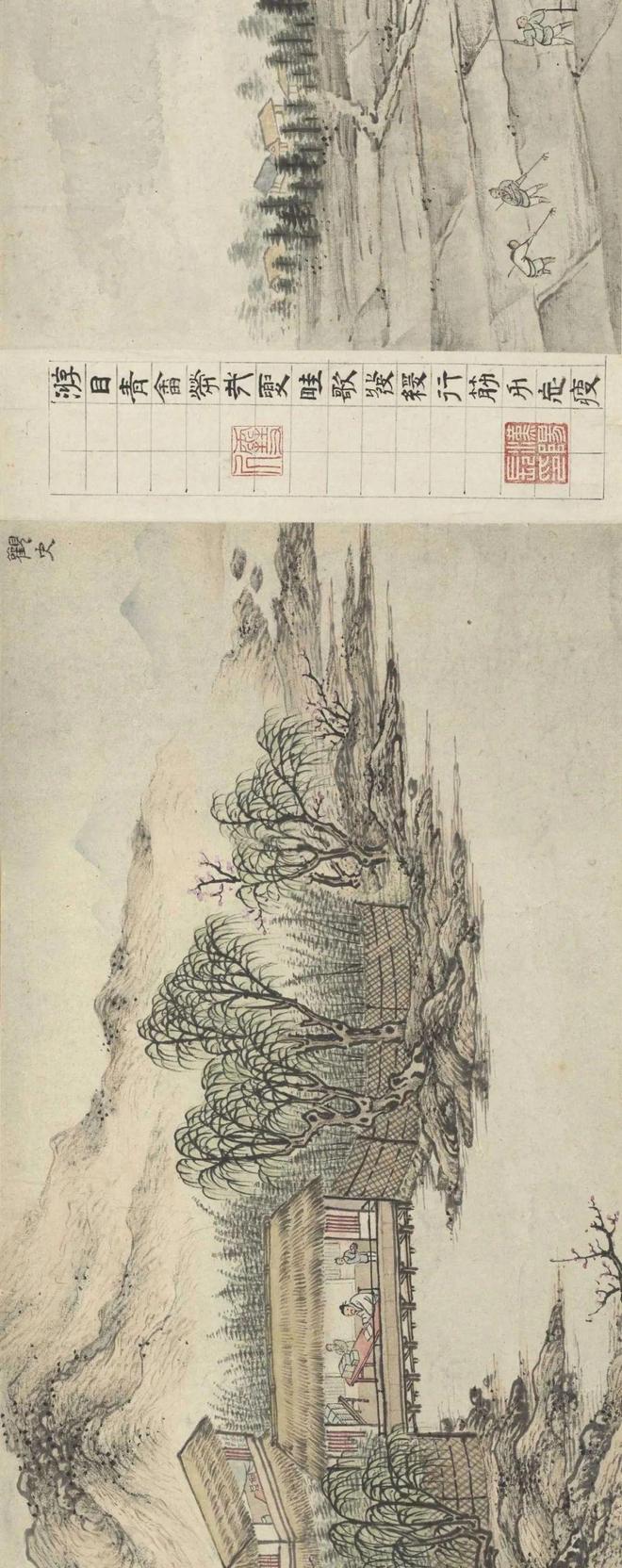 孙克弘《销闲清课图卷》 历代国画 第17张