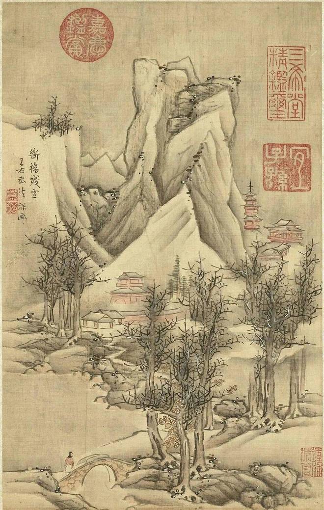 蓝深《西湖十景图册》 历代国画 第10张