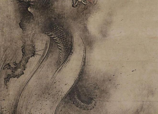 陈容绘《九龙图》 历代国画 第18张
